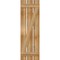 Ekena Millwork Spaced Board-n-Batten Shutters w/Z-Bar, Rough Sawn Western Red Cedar, 17 1/8W x 54H, PR RBS06Z17X054RWR - alternate 5